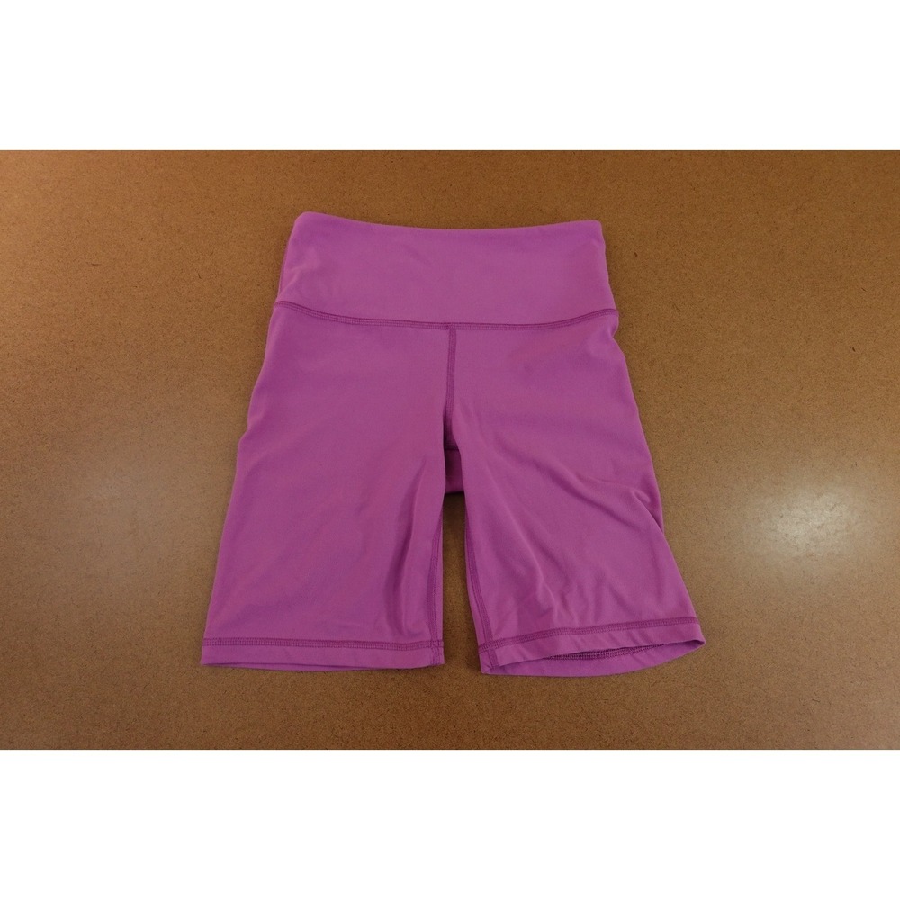 Athleta Womens Size XS Purple Orchid High Rise Elation 8" Inseam Shorts
